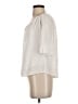 Assorted Brands 100% Rayon Ivory Short Sleeve Blouse Size S (estimated) - photo 5