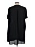 Lush 100% Polyester Black Short Sleeve Blouse Size L - photo 2