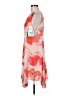 CeCe 100% Polyester Floral Pink Cocktail Dress Size 8 - photo 5