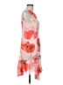 CeCe 100% Polyester Floral Pink Cocktail Dress Size 8 - photo 4