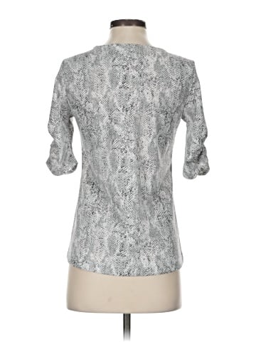Ann Taylor Factory 3/4 Sleeve T-Shirt (view 2)