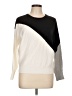 T Tahari Color Block Gray Pullover Sweater Size L - photo 1