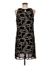 Sacred Threads 100% Rayon Graphic Black Cocktail Dress Size Med - Lg - photo 2
