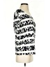 Sandro 100% Cotton Silver Short Sleeve Top Size Med (2) - photo 4