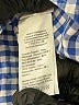 Crewcuts 100% Cotton Checkered-gingham Blue Long Sleeve Button-Down Shirt Size 12 - photo 4