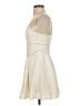 Unbranded Solid Ivory Cocktail Dress Size M - photo 5