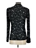 The Kooples 100% Polyester Print Black Blazer Size XS (0) - photo 2