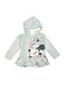 Disney 100% Polyester Gray Zip Up Hoodie Size 2T - photo 1