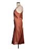 Bishop + Young 100% Polyester Solid Brown Cocktail Dress Size L - photo 5