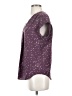 Fun2Fun 100% Polyester Stars Purple Short Sleeve Blouse Size S - photo 5