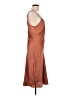 Bishop + Young 100% Polyester Solid Brown Cocktail Dress Size L - photo 4