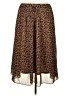 WD.NY 100% Polyester Animal Print Brown Casual Skirt Size XL - photo 2