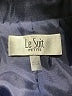 Le Suit 100% Polyester Blue Blazer Size 2 Petite - photo 6