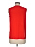 Anne Klein Red Sleeveless Blouse Size M - photo 2