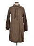 Max Studio Brown Casual Dress Size L - photo 1
