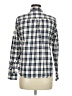 Levi's 100% Cotton Checkered-gingham Blue Ivory Long Sleeve Button-Down Shirt Size M - photo 2