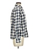 Levi's 100% Cotton Checkered-gingham Blue Ivory Long Sleeve Button-Down Shirt Size M - photo 4