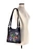 Anuschka 100% Leather Tropical Floral Blue Purple Leather Shoulder Bag One size - photo 2