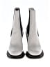 Alexander McQueen Silver White Ankle Boots Size EU 40 - photo 2