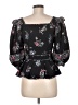 Hunter Bell Black 3/4 Sleeve Blouse Size 6 - photo 2