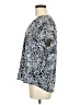 Hilary Radley 100% Polyester Blue Short Sleeve Blouse Size M - photo 5