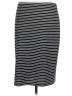 CeCe Stripes Black Casual Skirt Size L - photo 2