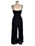 J.Crew 100% Linen Solid Black Jumpsuit Size 8 - photo 2