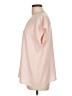 Halogen 100% Polyester Pink Short Sleeve Blouse Size L - photo 5