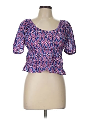 Banjanan Short Sleeve Blouse (view 1)