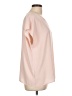 Halogen 100% Polyester Pink Short Sleeve Blouse Size L - photo 4