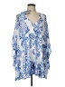 Show Me Your Mumu 100% Polyester Blue Poncho Size L - photo 1