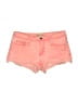 Roxy Pink Denim Shorts Size 3 - photo 1