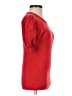 Milly Red Short Sleeve Turtleneck Size S - photo 4