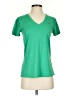 Nike 100% Polyester Green Active T-Shirt Size S - photo 1