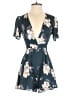 ASTR The Label Floral Teal Romper Size XS - photo 1