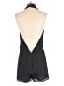White Fox 100% Polyester Solid Black Romper Size S - photo 2