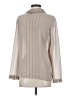 Albert Nipon Silver Long Sleeve Blouse Size S (estimated) - photo 2