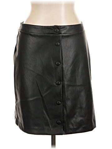 Ann Taylor LOFT Faux Leather Skirt (view 1)