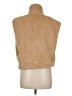 Unbranded 100% Polyester Tan Faux Fur Vest Size M - photo 2