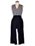 Sandra Darren Stripes Black Jumpsuit Size XS - photo 1