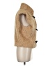 Unbranded 100% Polyester Tan Faux Fur Vest Size M - photo 4