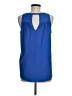 Gap Outlet 100% Polyester Blue Sleeveless Blouse Size M - photo 2