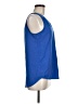Gap Outlet 100% Polyester Blue Sleeveless Blouse Size M - photo 4