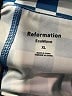 Reformation Checkered-gingham Blue Skort Size XL - photo 4