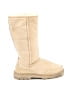 Ugg Australia 100% Leather Ivory Tan Boots Size 7 - photo 1