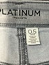 Chico's Houndstooth Solid Gray Jeans Size Sm (0.5) - photo 7