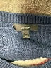 J.Crew Stripes Blue Pullover Sweater Size L - photo 7