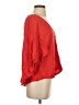 Zara Red 3/4 Sleeve Blouse Size XS - photo 4