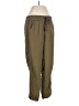 Lou & Grey 100% Polyester Solid Green Casual Pants Size S - photo 1