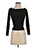 Unbranded 100% Polyester Black Long Sleeve Top Size XS - photo 1